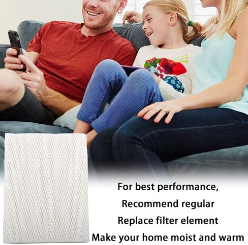 HIFROM 5Pack Replacement Humidifier Wick Filters Water Panel Filter P110-3545 Compatible with Carrier HUMCCLBP2217 HUMCCLBP2317 HUMCALBP2317 HUMCCLFP1218 HUMCCLFP1318 Humidifier in Saudi Arabia
