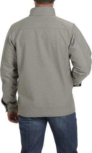 Cinch Men's Concealed Carry Textured Bonded Zip-Front Jacket in Kuwait