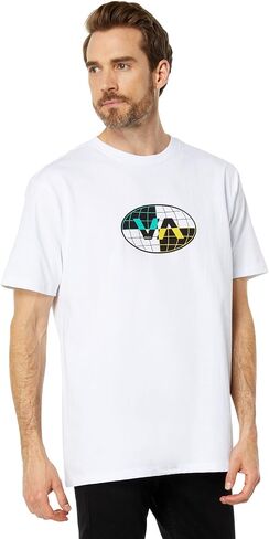 تي شيرت RVCA رجالي ثقيل الوزن بأكمام قصيرة in Kuwait