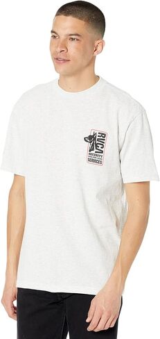 تي شيرت RVCA رجالي ثقيل الوزن بأكمام قصيرة in Kuwait
