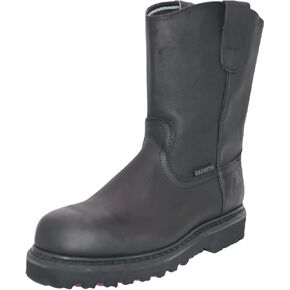 The Western Shops Men's 9" Pull-On Genuine Leather Work Boot in Saudi Arabia