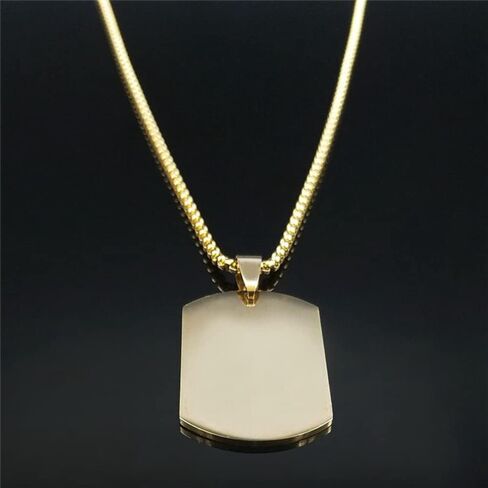 TASEKI Stainless Steel Muslim Islamic Quran Allah Necklaces Gold Color Long Necklace Geometry Arab Religious Jewelry Bijoux in Saudi Arabia