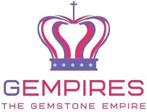 قلادة سداسي الملكيت الطبيعي 100% من Gempires، بلورات شفاء للطاقة، عيد ميلاد، هدية لها، مجوهرات أحجار كريمة مقاس 18 بوصة AAA+ جودة in Kuwait
