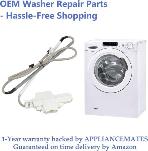 W10619844 W10059230 OEM Latch Assembly for Kenmore, Maytag, Whirlpool Cabrio Washer Lid Lock Replacement by APPLIANCEMATES Replaces WPW10619844 AP6023438 3436901-1 Year Warranty in Saudi Arabia