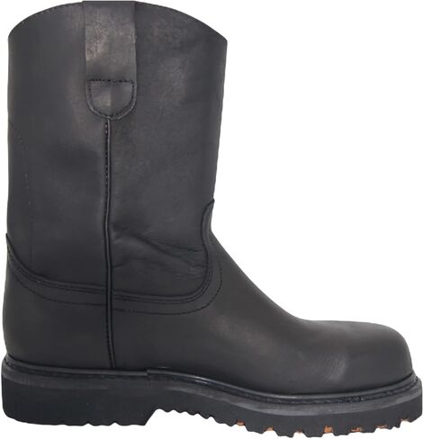 The Western Shops Men's 9" Pull-On Genuine Leather Work Boot in Saudi Arabia