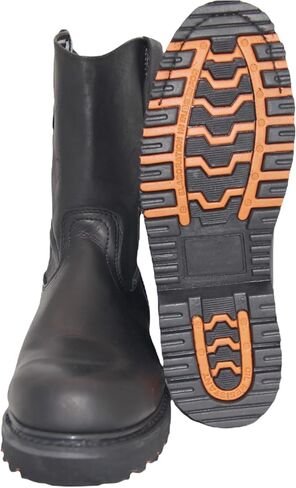 The Western Shops Men's 9" Pull-On Genuine Leather Work Boot in Saudi Arabia