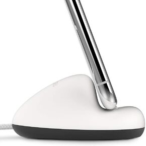 Sinjimoru iPhone Dock Including Cable for iPhone. Convenient and Sturdy Silicone Docking Station in Modern Design for Office and Home. Sync Stand Flat for iPhones Black in Saudi Arabia