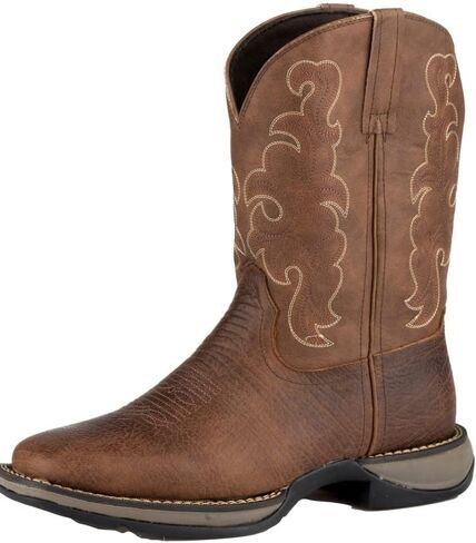 ROPER Mens Wilder Ii Square Toe Western Cowboy Boots Mid Calf - Brown in Saudi Arabia
