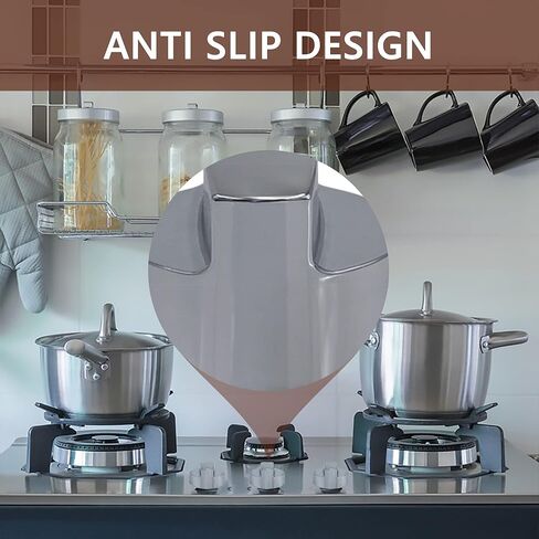 Grenf DGF510SSP Control Knobs, Compatible with Cooktop Burner Control Dials Knob Oven Gas Stove Knob Replacement (5 Pack, Silver),White in Kuwait