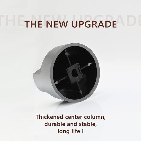 Grenf DGF510SSP Control Knobs, Compatible with Cooktop Burner Control Dials Knob Oven Gas Stove Knob Replacement (5 Pack, Silver),White in Kuwait