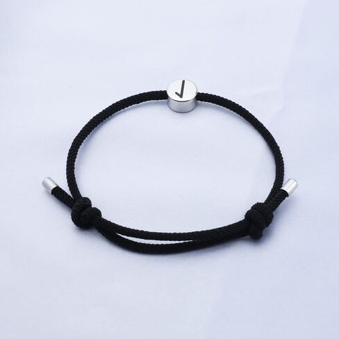 سوار YWQBZ Norse Viking Jewelry Bind Runes سوار Elder Futhark Rune Viking Norse تميمة بيوتر مضفر (Lagus) in Kuwait