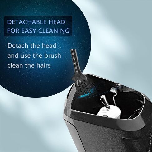 URTTSPI Cordless, Rechargeable ,Electric Beard Mustache Hair Precision Trimmer Coded Guide Comb for Men in Saudi Arabia