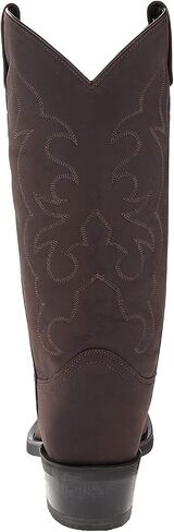 Old WEST Men's Stitched Cushioned Round Toe Cowboy Western Boots in Saudi Arabia