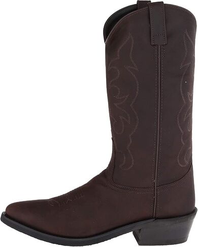Old WEST Men's Stitched Cushioned Round Toe Cowboy Western Boots in Saudi Arabia