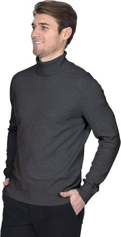 State Fusio Turtleneck Merino Wool Sweater - Long Sleeve Pullover for Men in Kuwait