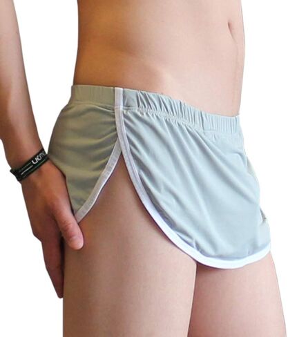 KAMUON Men’s Sexy Pouch Thong G-String Boxer Underwear Panties Home Sleep Shorts in Saudi Arabia