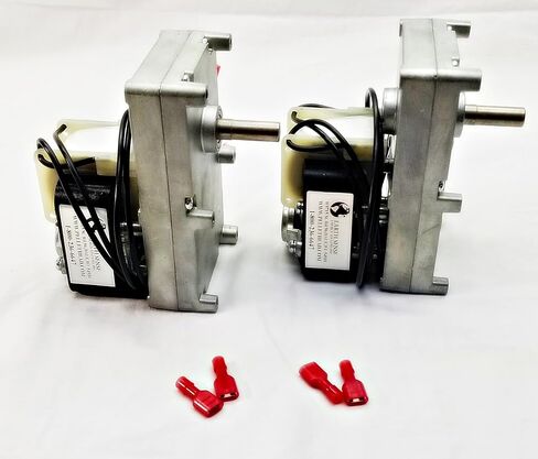 Pellethead 2 Pack for Englander 1RPM Pellet Stove Auger Motor PU-047040 PH-CCW1- Top and Bottom Auger Motor in Kuwait