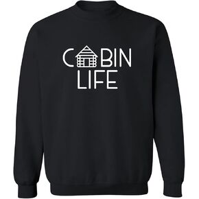 Cabin Life Crewneck Sweatshirt in Saudi Arabia