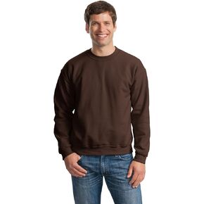 Gildan Activewear 50/50 Crewneck Sweatshirt, 2XL, Dark Chocolate in Saudi Arabia
