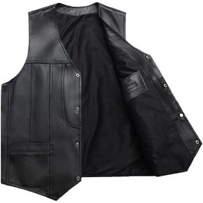 Men Winter Genuine Sheepskin Vest, Spring Fur Leather Plus Size Jacket Coat in Saudi Arabia