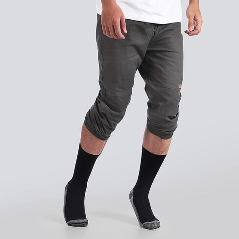 Mens Athletic Crew Socks 8 Pairs Heavy Duty Work Boot Socks Moisture Wicking Cushion Workout Running Socks in Saudi Arabia