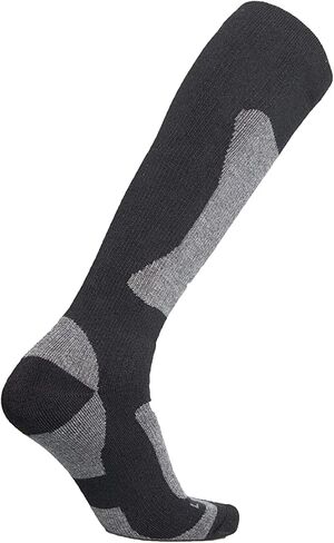 Skiing, Snowboarding Socks, Merino Wool&High Elastic Content, Suitable for Winter Outdoor Sports, Unisex, 2 Pack in Saudi Arabia