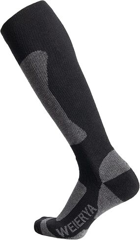 Skiing, Snowboarding Socks, Merino Wool&High Elastic Content, Suitable for Winter Outdoor Sports, Unisex, 2 Pack in Saudi Arabia