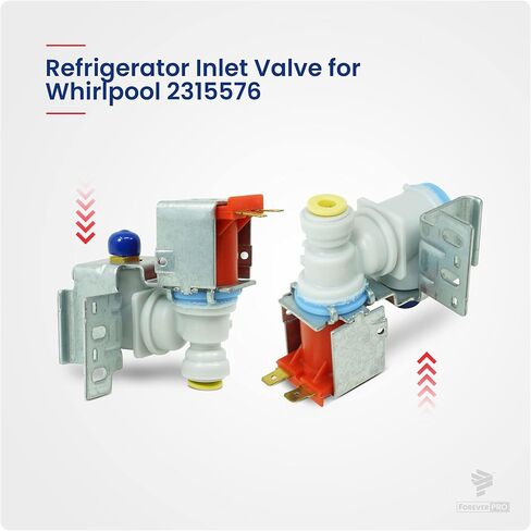 ForeverPRO 2315576 Water Inlet Valve for Whirlpool Refrigerator 2315508 2210436 W10219716 1199652 in Saudi Arabia
