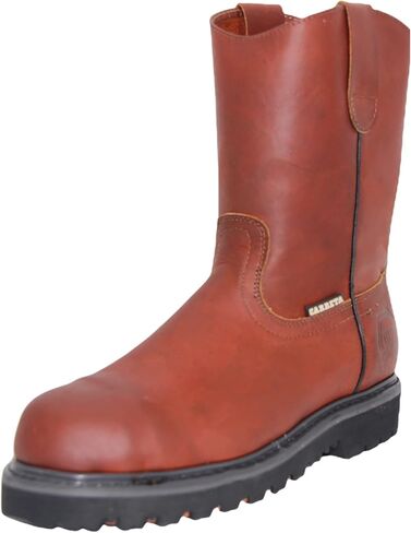 The Western Shops Men's 9" Pull-On Steel Toe Leather Work Boot in Saudi Arabia