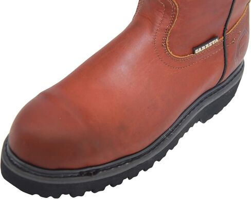 The Western Shops Men's 9" Pull-On Steel Toe Leather Work Boot in Saudi Arabia