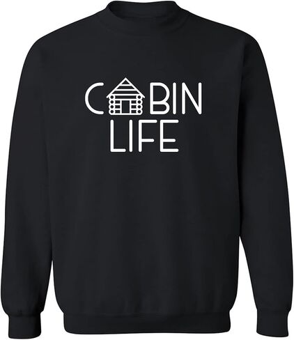 Cabin Life Crewneck Sweatshirt in Saudi Arabia