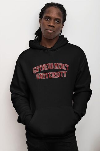 CreateMyTee | Gwynedd Mercy University Hooded Sweatshirt in Saudi Arabia