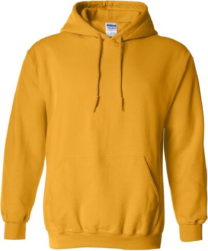 Gildan 18500 Men 7.5 Fleece Hood - Gold - Large in Saudi Arabia