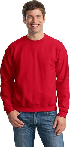 Gildan Activewear 50/50 Crewneck Sweatshirt, 5XL, Red in Kuwait