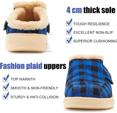 Mens Adjustable Orthopedic Slippers For Plantar Fasciitis & Foot Pain Relief With Arch Support Christmas in Kuwait