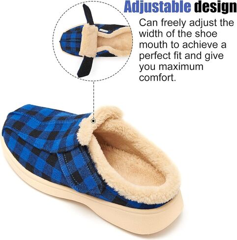 Mens Adjustable Orthopedic Slippers For Plantar Fasciitis & Foot Pain Relief With Arch Support Christmas in Kuwait