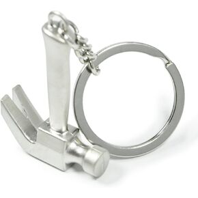 Father's Day Gift Keychain for Dad Best Dad Ever (Hammer)