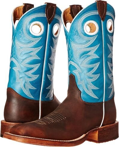 حذاء Justin Boots للرجال مقاس 11 بوصة منحني لركوب الخيل in Kuwait