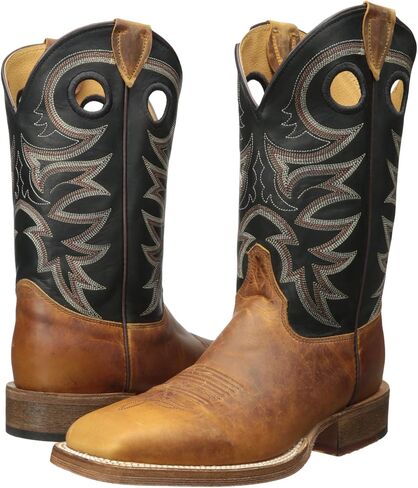 حذاء Justin Boots للرجال مقاس 11 بوصة منحني لركوب الخيل in Kuwait