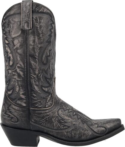 Laredo Mens Garrett Distressed Snip Toe Dress Boots Mid Calf - Beige in Saudi Arabia
