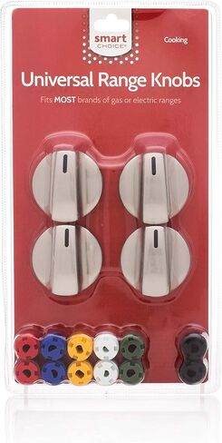 Smart Choice Range Knob Kit, Fits Most, Stainless Steel - KNOBKIT4S in Saudi Arabia