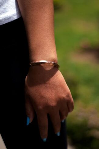 Tibetan Hand Crafted Copper Medicine Bracelet From Nepal in Kuwait