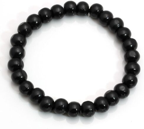 MILAKOO 5 Pcs Wooden Beaded Bracelet Bangle for Men and Women Elastic in Kuwait