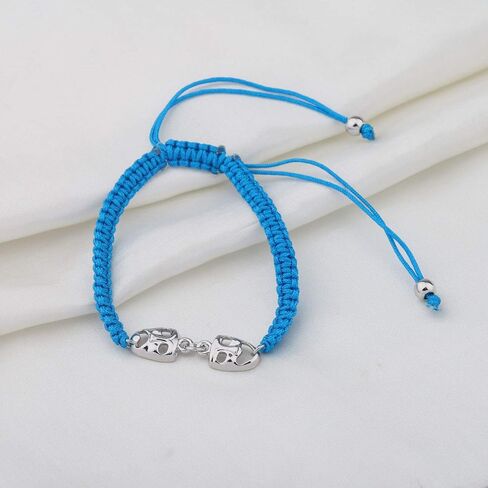 KUIYAI Drama Mask Macrame Bracelet Tragedy Masks Charm Bracelet Actor Actress Gift in Saudi Arabia