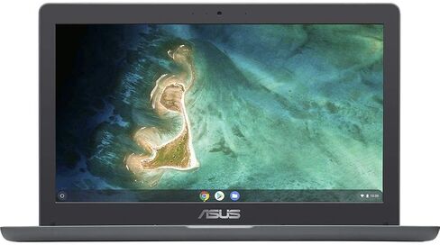 ASUS Chromebook C403NA-YS02 14.0 inch Intel Celeron N3350 1.1GHz/ 4GB LPDDR4/ 32GB eMMC/ USB3.1/ Chrome OS Notebook (Dark Grey) in Saudi Arabia