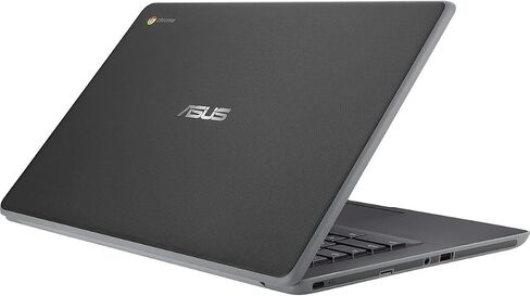 ASUS Chromebook C403NA-YS02 14.0 inch Intel Celeron N3350 1.1GHz/ 4GB LPDDR4/ 32GB eMMC/ USB3.1/ Chrome OS Notebook (Dark Grey) in Saudi Arabia