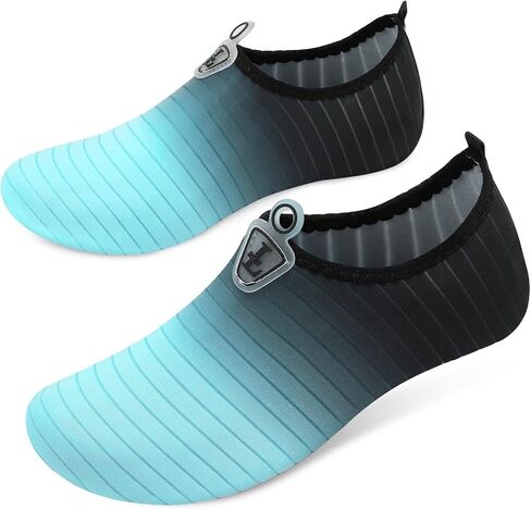 L-RUN Women Water Shoes Mens Barefoot Skin Aqua Socks for Run Dive Surf Swim Beach Yoga Quick Drying in Saudi Arabia