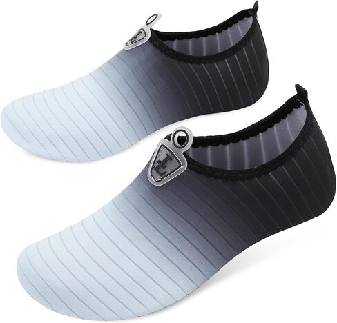 L-RUN Women Water Shoes Mens Barefoot Skin Aqua Socks for Run Dive Surf Swim Beach Yoga Quick Drying in Saudi Arabia