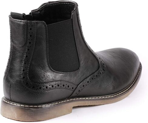Metrocharm MC139 Men's Formal Dress Casual Ankle Chelsea Boot in Kuwait