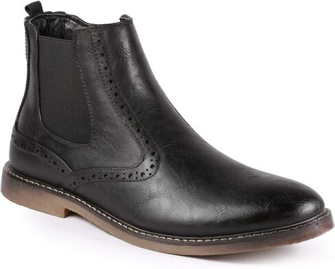 Metrocharm MC139 Men's Formal Dress Casual Ankle Chelsea Boot in Kuwait